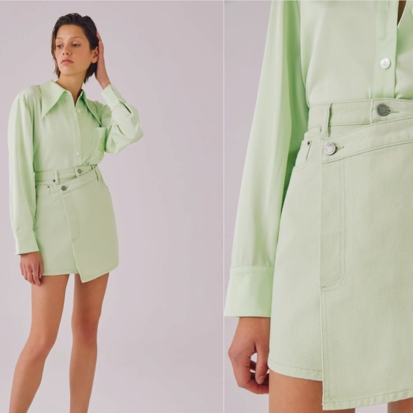 C/MEO Collective Dresses & Skirts - NWT C/MEO COLLECTIVE COMMITTED SKIRT Citron